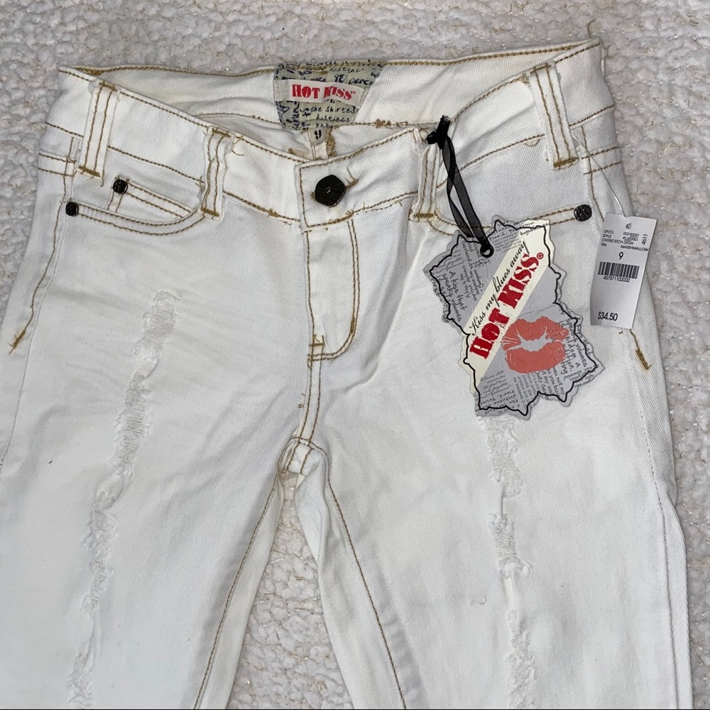 Hot Kiss Skinny White Jeans - Picture 6 of 11